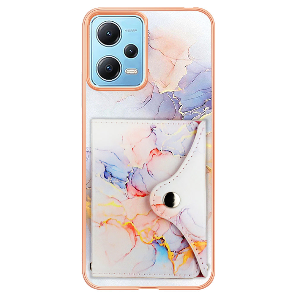 YB Leather Coating Series-9 for Xiaomi Redmi Note 12 5G (Global) Case Kickstand IMD Card Slot PU+TPU Cover YB Leather Coating Series-9 for Xiaomi Redmi Note 12 5G (Global) Case Kickstand IMD Card Slot PU+TPU Cover